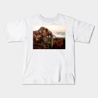 Jungle Book - Toomai and Kala Nag - Detmold Brothers Kids T-Shirt